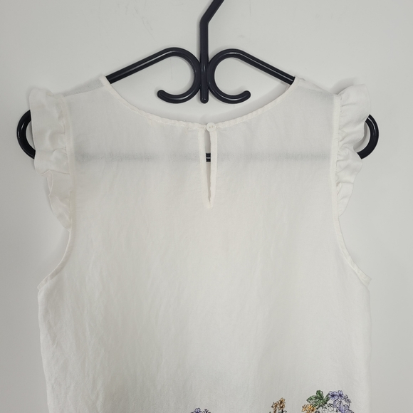 Blu Pepper floral top size medium - Picture 6 of 11